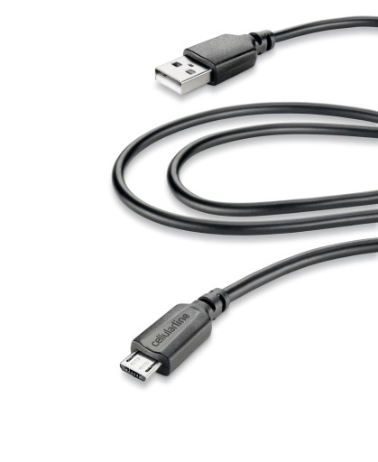 Cellularline Ladekabel med Micro USB Hus &amp; hage > SmartHome &amp; elektronikk