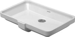 Duravit 2nd floor servant, 55,5x38 cm, hvit