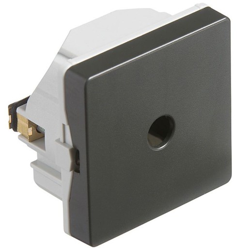 LK Fuga lampeudtag, 5-polet - 1 modul/koksgrå