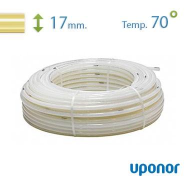 120 meter Uponor Comfort Pipe Plus pex rør til gulvvarme, 17 mm Tekniske installasjoner > Rør &amp; rørdeler