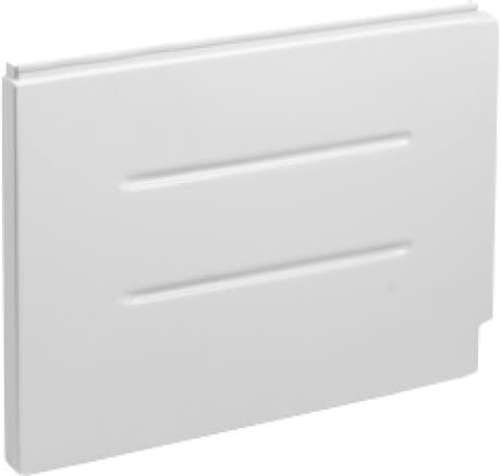 Duravit D-Code sidepanel, 75 cm, høyre