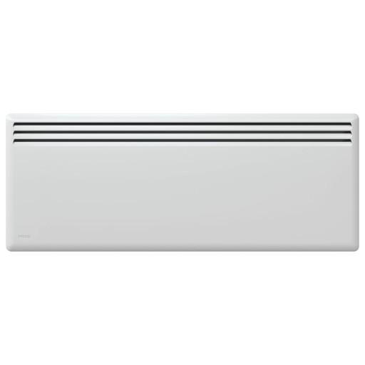 Nobø Front panelovn uten termostat, 1500W/230V, hvit, 15 m² Tekniske installasjoner > Varme