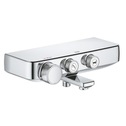 Grohe Grohtherm SmartControl badekarbatteri, krom