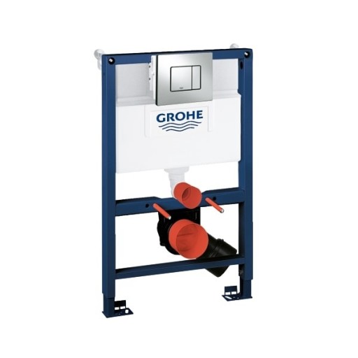 Grohe Rapid SL 3i1 innbyggingssisterne, 82 cm, betjeningsplate, krom