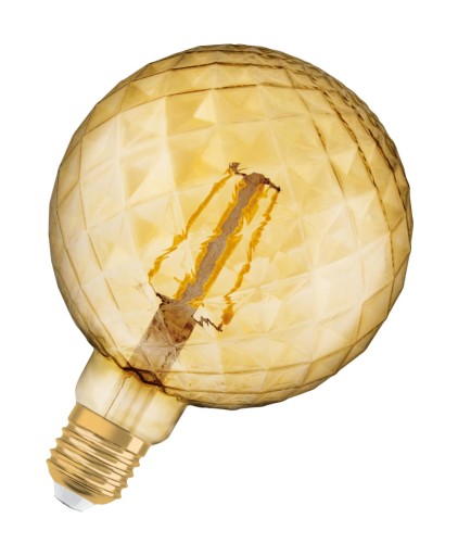 Ledvance Vintage 1906 LED Pinecone 4,5W 825, 470 lumen, E27, guld