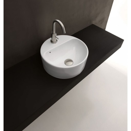 Lavabo Axa Rondo 35 servant, Ø35 cm hvit Baderom > Servanten