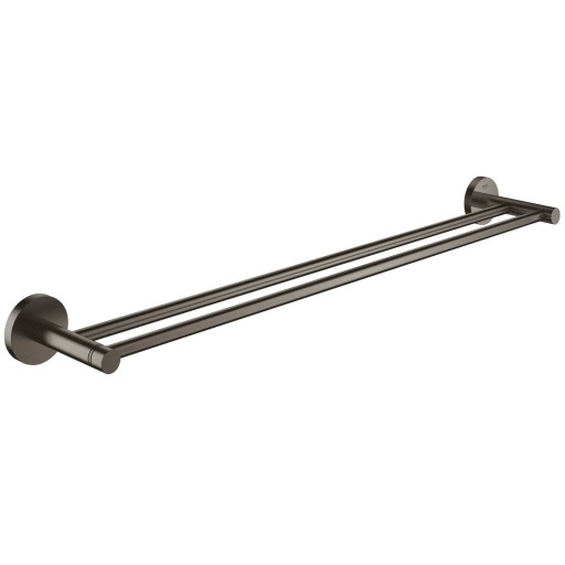 Grohe Essentials håndklestang, 60 cm børstet sort krom