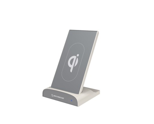 2 stk Scosche Qi Dock/Powerbank - hvit Backuptype - El