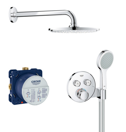 Grohe Grohtherm SmartControl dusjsett, krom