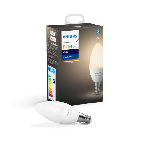 Philips Hue White E14 mignonpære, 1-pak LED
