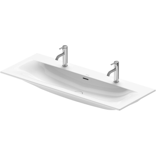 Duravit Viu servant, 123x49 cm hvit