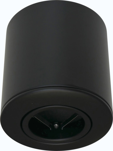 Surf Install p?bygningsspot, ekskl. lyskilde, GU10 (230V), rund, sort (mat) - Nordtronic