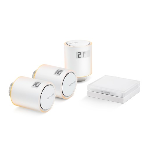 Netatmo termostatpakke med 3 termostater