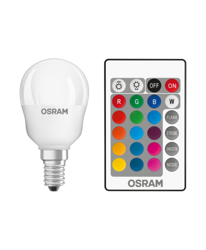 Osram LED Kronepære m/Fjernbetjening - E14