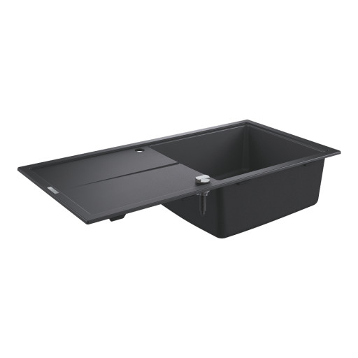 Grohe K400, kjøkkenvask, 100x50 cm, svart