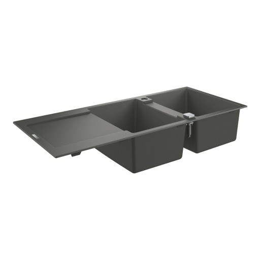Grohe K500 kjøkkenvask, 116x50 cm, grå