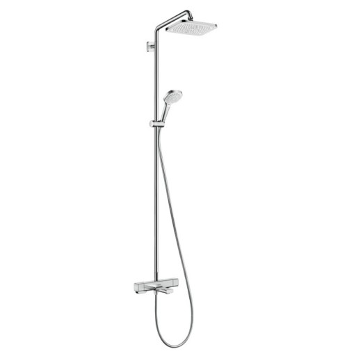 Hansgrohe Croma E 280 badekararmatur med dusjsett, krom