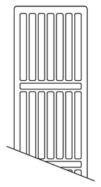 Stelrad radiator toppgrill modell Accord T21 L1000