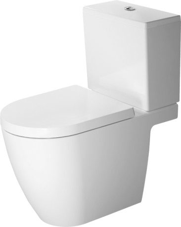 Duravit ME by Starck toalett, antibakteriell, hvit