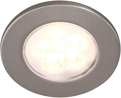 Loevschall ID LED downlights, børstet stål Lamper &amp; el > Lamper &amp; spotter