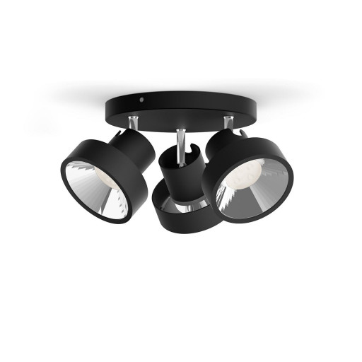 Philips myLiving Bukko spotlampe m/3 spots - sort