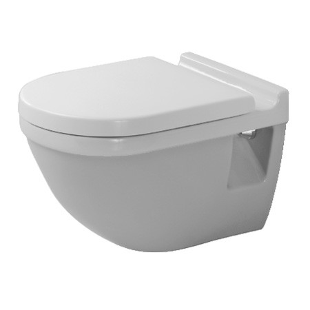 Duravit Starck 3 vegghengt toalett , antibakteriell, hvit