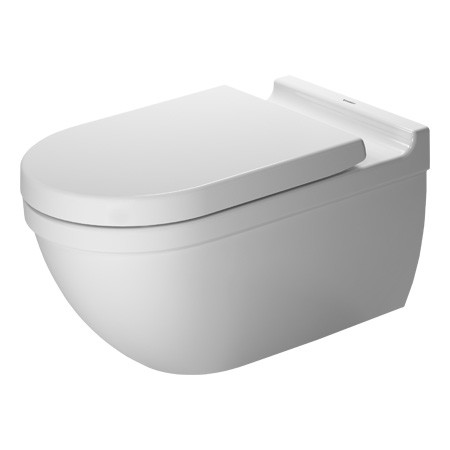 Duravit Starck 3 vegghengt toalett, antibakteriell, hvit