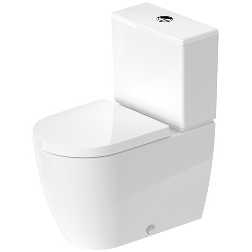 Duravit Me by Starck toalett, kun toalettskål, antibakteriel, hvit