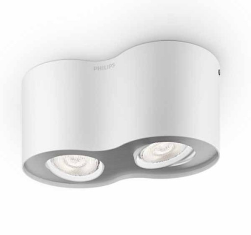 Philips myLiving LED Phase - 2-spot-Hvid