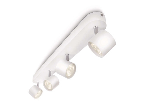 LED loftlampe Star, m. 4 lyskilder