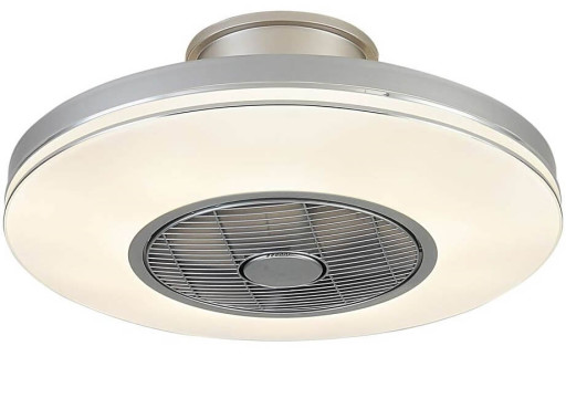 Halo Design Ventilator plafond med lys & fjernbetjening