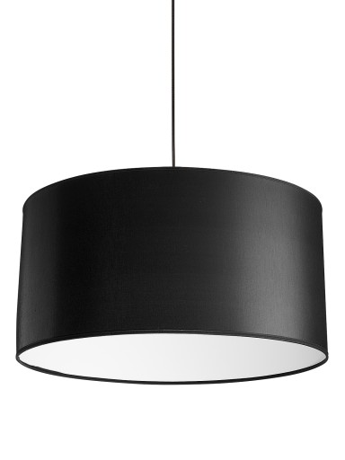 Nielsen Light Isabella Castillo lampeskærm - sort/hvid/Ø50