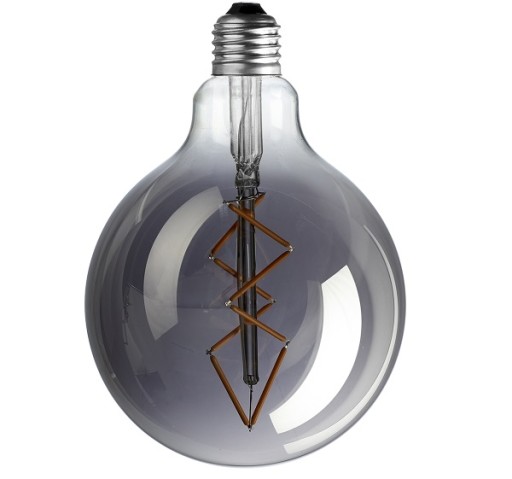Nielsen Light E27 globepære - zigzag/gylden