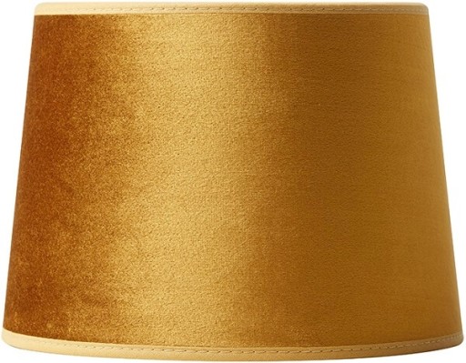 Nielsen Light Milano Velour lampeskærm - karry/H14,5 cm