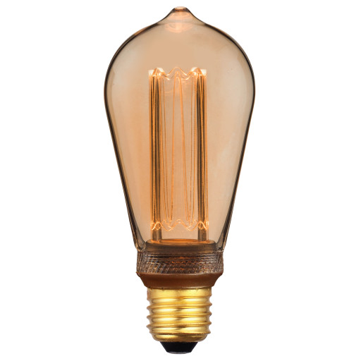 Nordlux Deko Retro dråbeformet E27 LED globepære