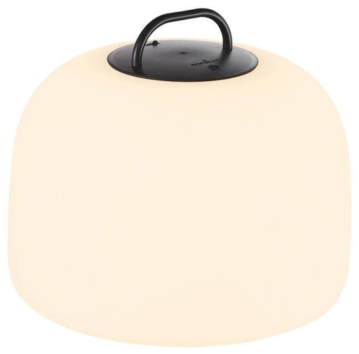 Nordlux Kettle 22 oppladbar lampe, svart/hvit