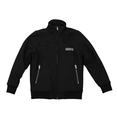 Paradox plysjfôret jakke med doble ermer, sort, størrelse XL Backuptype - Værktøj