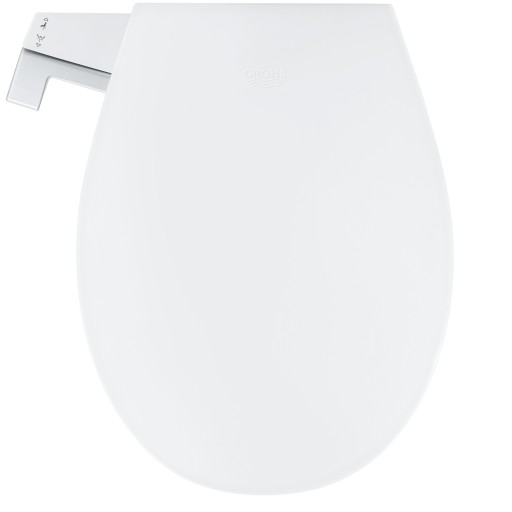 Grohe Bau toalettsete, dusj, soft close, hvit