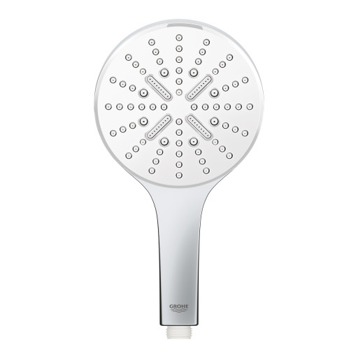 Grohe Rainshower SmartActive 130 hånddusj, krom/hvit