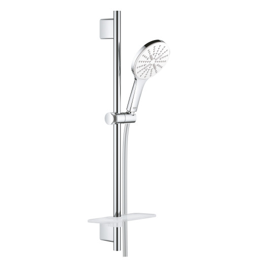 Grohe Rainshower Smartactive 130 dusjsett, hvit