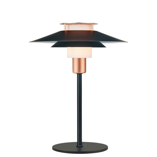 Halo Design Rivoli bordlampe - sort/kobber