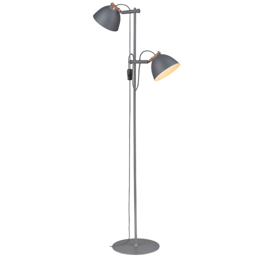Halo Design Århus gulvlampe 2-arme - grå