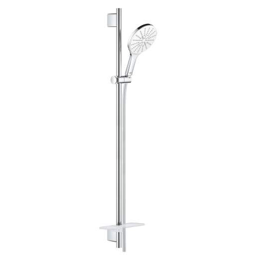 Grohe Rainshower SmartActive 150 dusjsett, krom/hvit