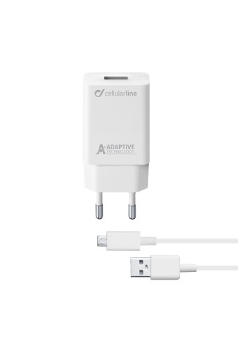 CellularLine 230V Adaptive Fast Charge ladersett for Samsung