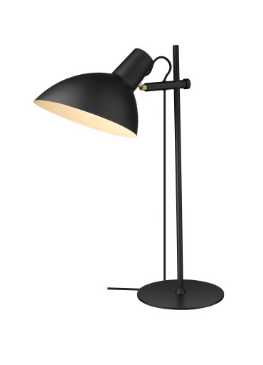 Metropole, Bordlampe, E27, 40W by Halo Design (D: 23,4 cm. x H: 63 cm., Sort)