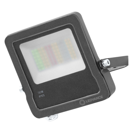 LEDvance Smart+ Floodlight LED projektør - 30W - RGB - WiFi - grå