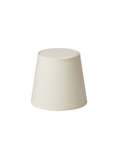 Nielsen Light Emma Domus lampeskærm, beige, H13,5 cm