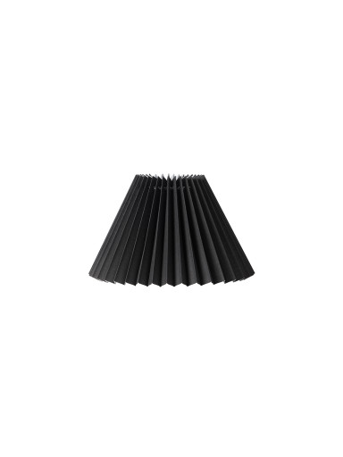 Nielsen Light Emma Hacienda Plisse lampeskærm - sort/H15,5 cm
