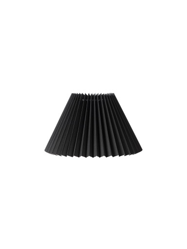 Nielsen Light Emma Hacienda Plisse lampeskærm - sort/H17 cm
