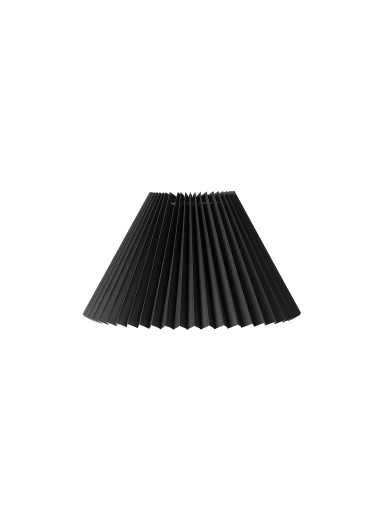 Nielsen Light Emma Hacienda Plisse lampeskærm - sort/H21 cm